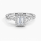 Snowdrop Halo Diamond Engagement Ring