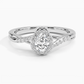 Snowdrop Halo Diamond Engagement Ring