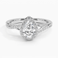 Snowdrop Halo Diamond Engagement Ring