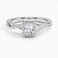 Snowdrop Halo Diamond Engagement Ring