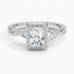 Snowdrop Halo Diamond Engagement Ring