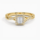 Snowdrop Halo Diamond Engagement Ring