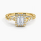 Snowdrop Halo Diamond Engagement Ring