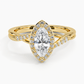 Snowdrop Halo Diamond Engagement Ring