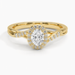 Snowdrop Halo Diamond Engagement Ring