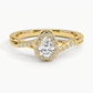 Snowdrop Halo Diamond Engagement Ring
