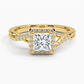 Snowdrop Halo Diamond Engagement Ring