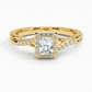 Snowdrop Halo Diamond Engagement Ring