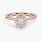 Sunflower Halo Diamond Engagement Ring