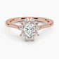 Sunflower Halo Diamond Engagement Ring