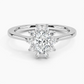 Sunflower Halo Diamond Engagement Ring
