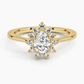 Sunflower Halo Diamond Engagement Ring
