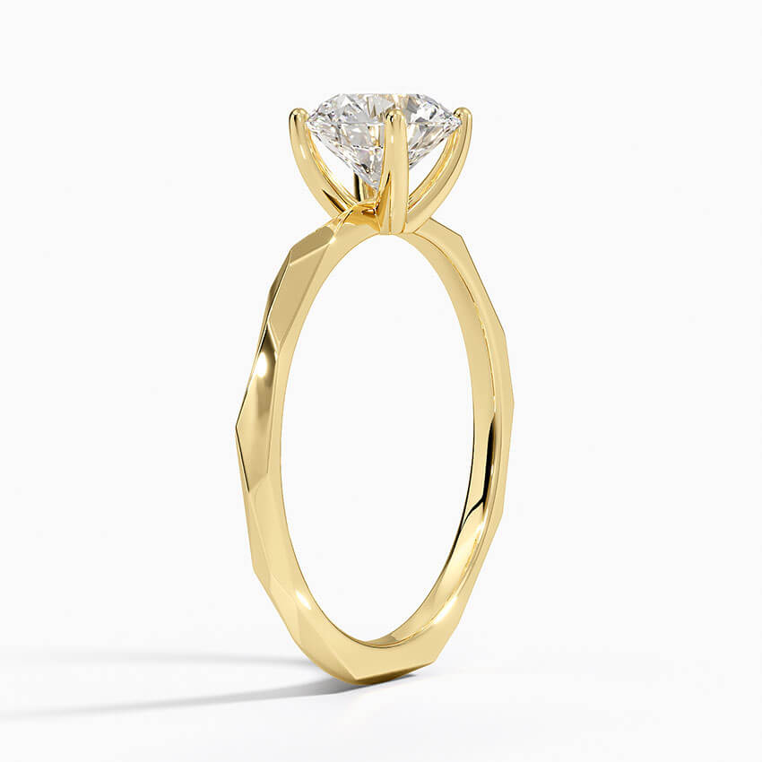 Azalea Round Diamond Engagement Ring