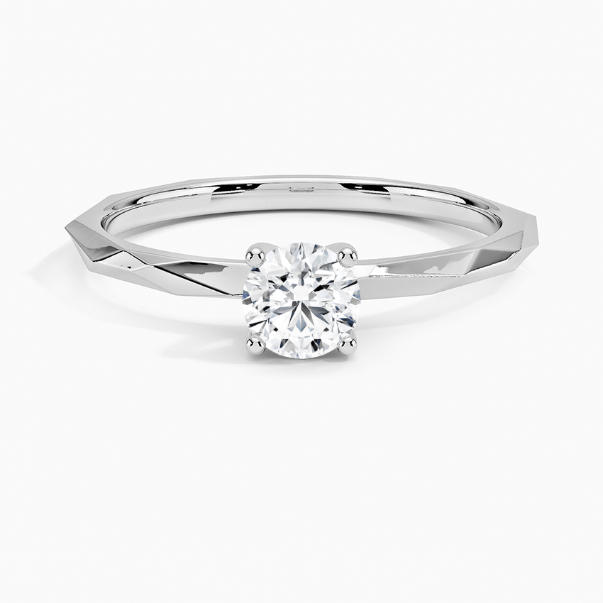 Azalea Round Diamond Engagement Ring