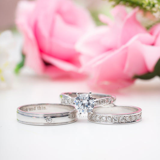 Harold Wedding Ring Set