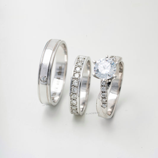 Harold Wedding Ring Set