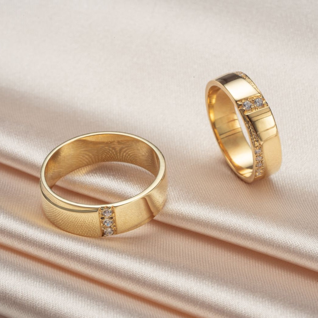 Belinda Diamond Wedding Rings