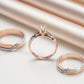 Jolie Diamond Wedding Ring Set