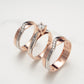 Jolie Diamond Wedding Ring Set